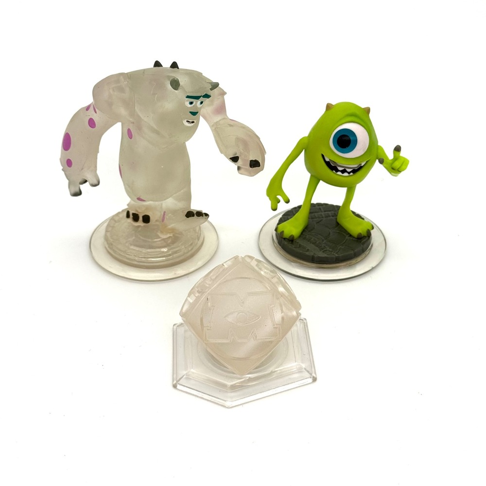 Disney Infinity 1.0 Crystal Sulley Mike Monsters University Crystal Play Set